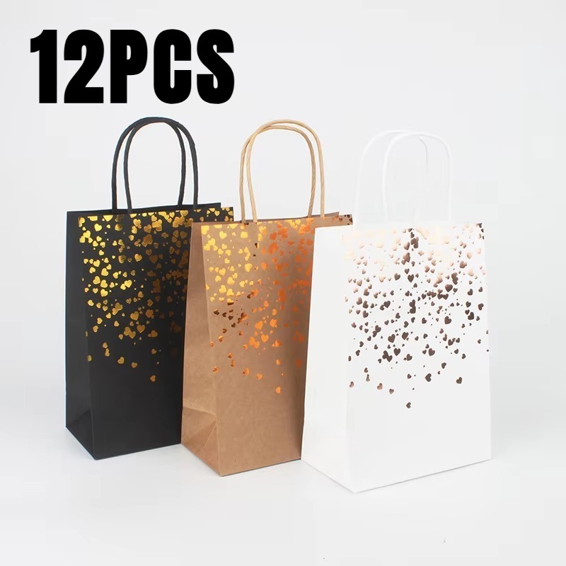 Event Party Shop - 12 SZTUK Czarne brązowe białe brązujące