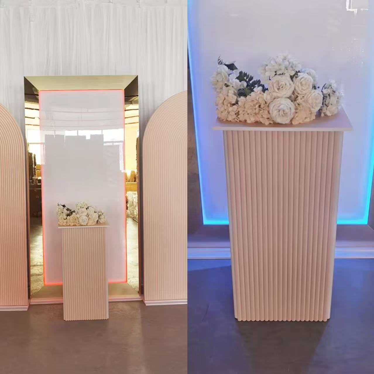 Party Event Supplier - Zestaw podświetlanych tła do dekoracji baby