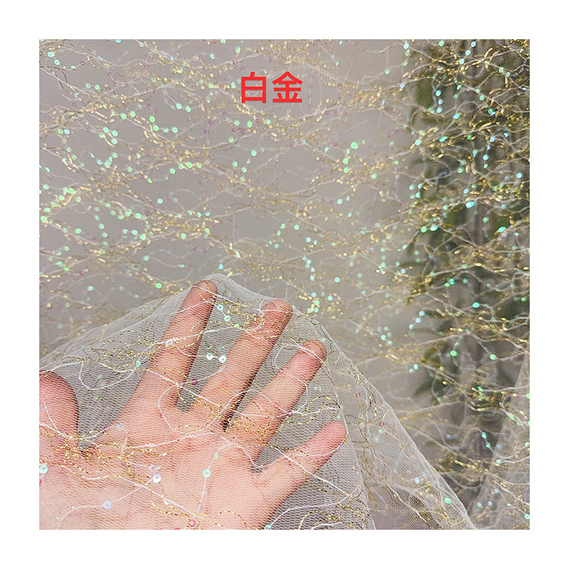 Tkanina na sukienkę wieczorową – Glitter Tablecloth recenzja i cena