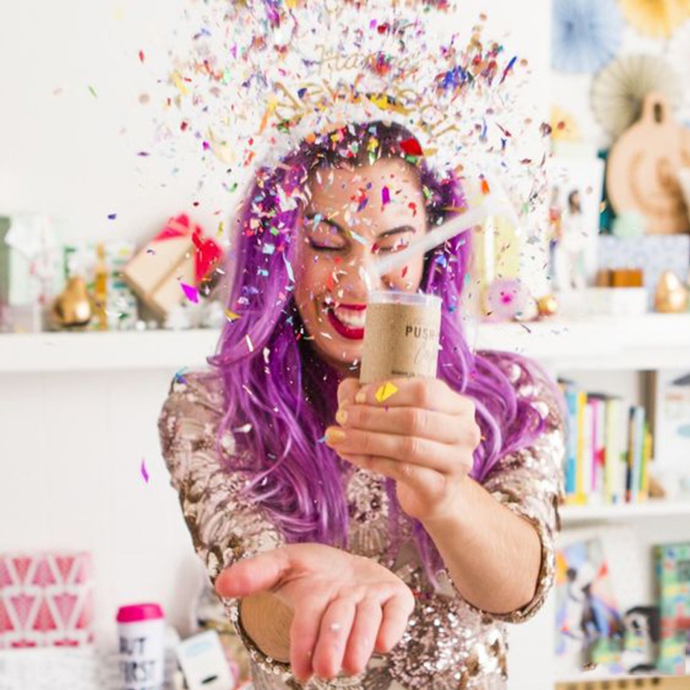 1 szt. Okrągłych poppersów z k – Confetti Cannon Tube recenzja i cena