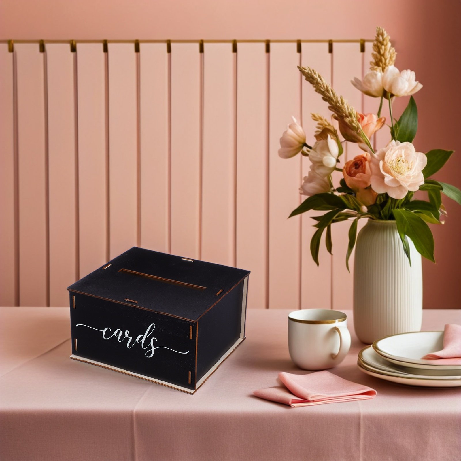Drewniane pudełko na kartki śl – Event Party Box recenzja i cena