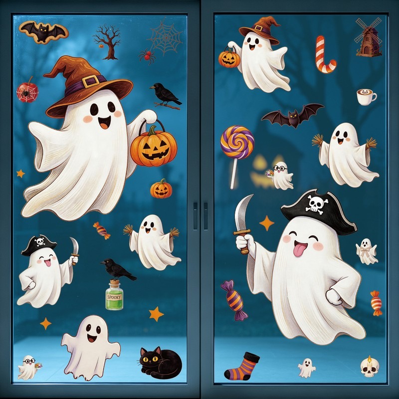 Naklejki na Halloween, naklejk – Party Event Supply Store recenzja i cena