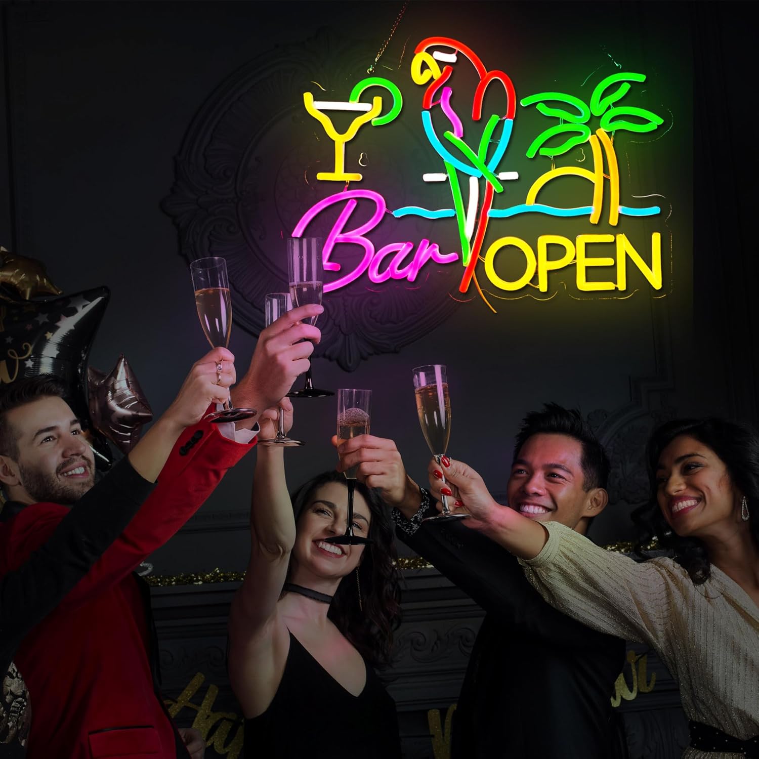 Neonowy szyld barowy, dekoracj – Neon Sign Party recenzja i cena
