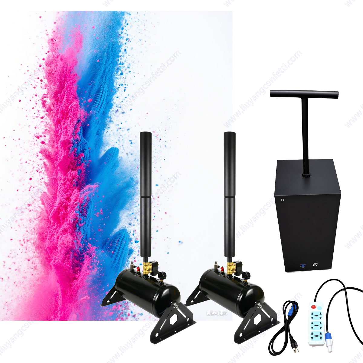 Konfetti Streamer Baby Shower  – Confetti Cannon Tube recenzja i cena