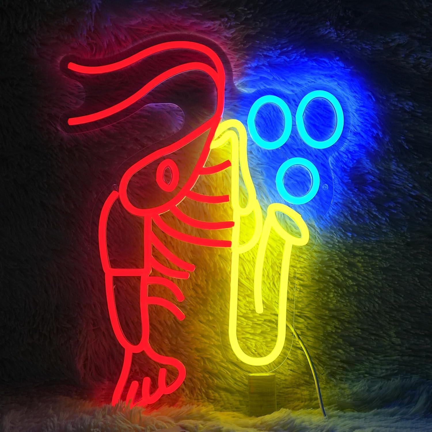 Neonowy znak LED z homarem, sa – Neon Sign Party recenzja i cena